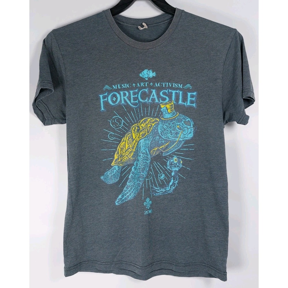 Forecastle Music Festival Louisville 2016 Tshirt Size S (?)‎ Gray Heather *READ